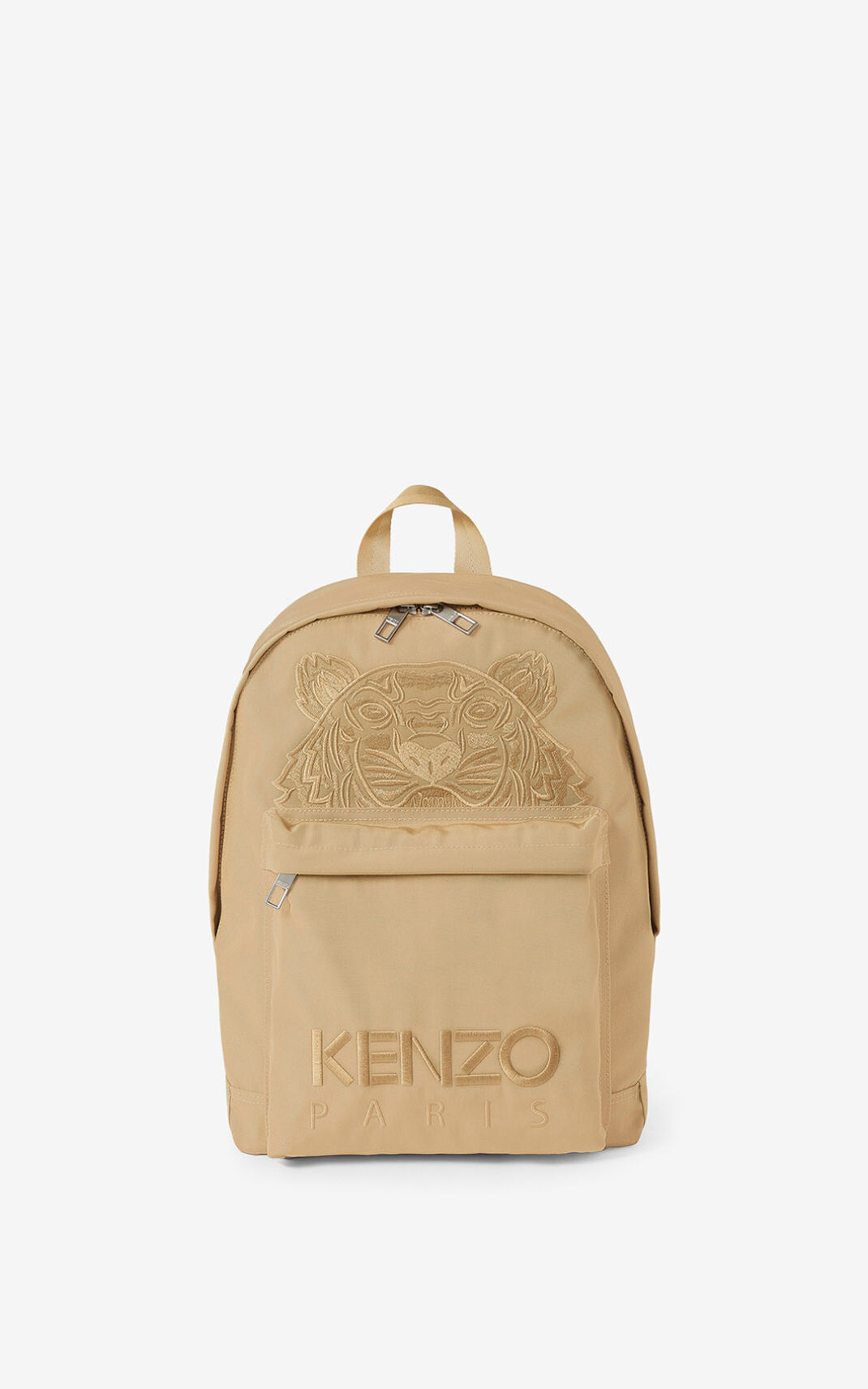 Mochila Kenzo Lona Kampus Tiger Feminino - Bege | 830UWCPBT